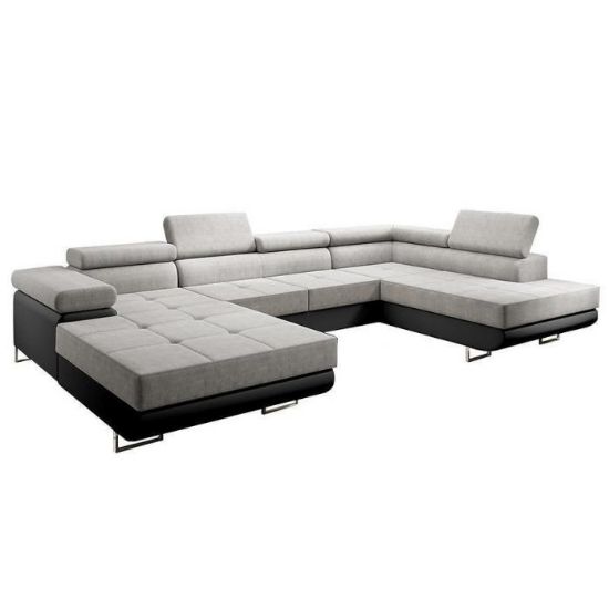 Kampinė sofa su miego funkcija Lotus U Orinoco 21+Madryt 1100 dešinės pusės paveikslėlis