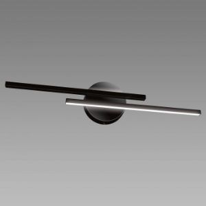 Paveikslėlis Sieninis šviestuvas Gracja LED 2X7W BLACK 4000K 03971