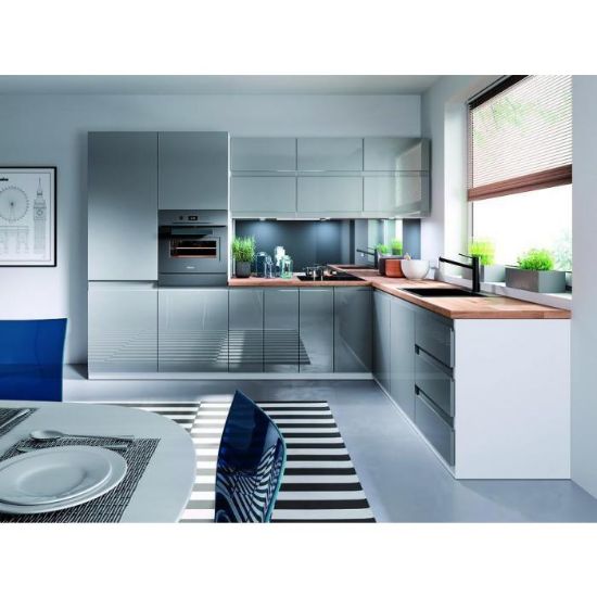 Gardena virtuvės spintelė D60S3 pilka paveikslėlis