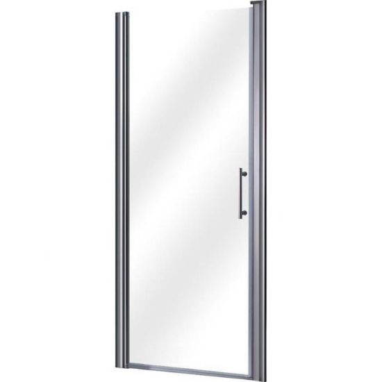 "Samos" dušo durys 100x190 skaidrus chromas paveikslėlis