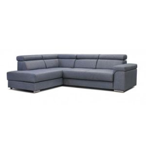 Paveikslėlis Kampinė sofa Carlo P Solid 79 tamsiai mėlyna