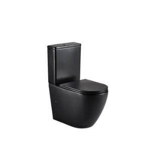 Paveikslėlis "Igar Black" juodos spalvos kompaktiškas be apvadų su laisvai pastatoma sėdyne