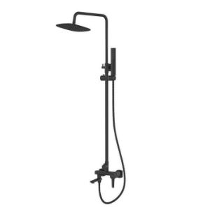 Paveikslėlis Kolona su Glamour maišytuvu AU-05-B04 juoda