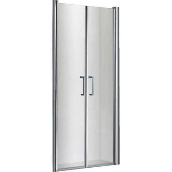 Primo dušo durys 120x190 skaidrus chromas paveikslėlis