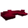 Kampinė sofa su miego funkcija Lotus U Kronos 02 dešininis paveikslėlis