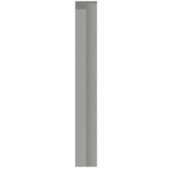 Kairioji apdailos detalė LINERIO L-LINE Grey 2,65 m paveikslėlis