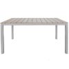 Aliuminio stalas Polywood sidabro/taupe paveikslėlis