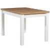 Stalo ir kėdžių komplektas Hebe 1+4 st30 120x80 +W113 wotan/balta paveikslėlis