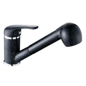 Paveikslėlis Juodos spalvos kriauklės maišytuvas W/W Izyda