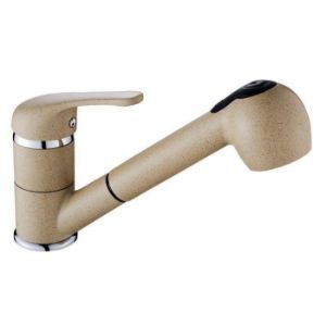 Paveikslėlis Izyda smėlio spalvos kriauklės maišytuvas