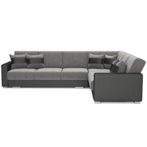 Paveikslėlis Kampinė sofa su miegamąja funkcija Nero Eko oda matinė 587 + Mati 11 universali