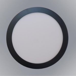 Paveikslėlis LED panelės žiedas 6W 4200K apvalus juodas