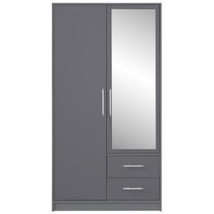 Paveikslėlis Spinta Smart Srl3 2dl Graphite