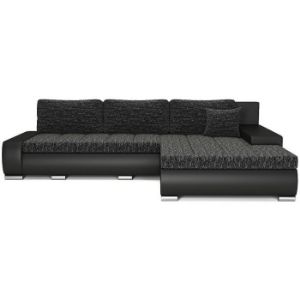 Paveikslėlis Kampinė sofa su miego funkcija Toscania Nevada 10 + Soft juoda universalus