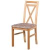Ticiano stalo ir kėdžių komplektas 1+4 st 39 100+30 +W114 balta/buko paveikslėlis