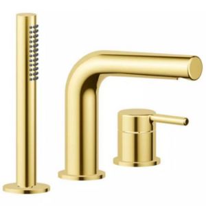 Paveikslėlis 3 angų vonios maišytuvas Pi aukso blizgesys