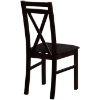 Stalo ir kėdžių komplektas Gracja 1+6 st42 150x85+48 +W114 wotan/juoda paveikslėlis