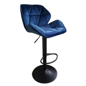 Paveikslėlis Omega baro kėdė Lr-7181s tamsiai mėlyna