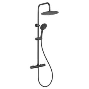 Paveikslėlis Musta termostatinė kolonėlė juoda