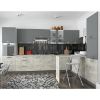 Virtuvės spintelė Charlotte 80lc Grey Graphite/Light Atelier paveikslėlis
