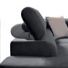 Kampinė sofa su miego funkcija Lido Alfa 19 + Alfa 17 kairėje paveikslėlis