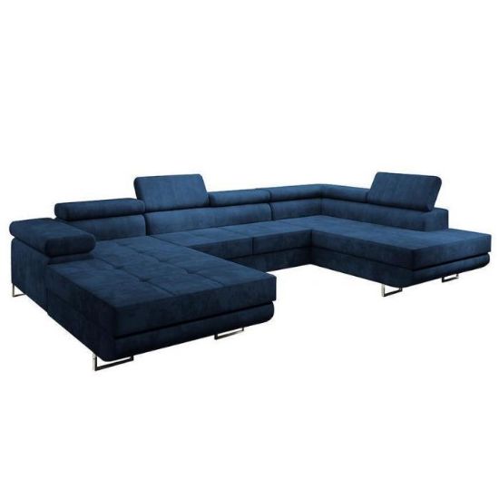 Kampinė sofa su miego funkcija Lotus U Kronos 04 dešininė paveikslėlis