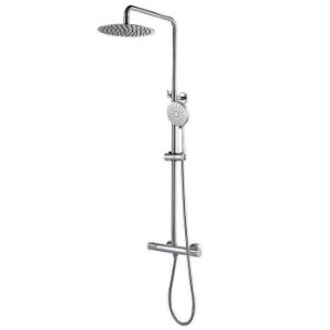 Paveikslėlis Xena dušo sistema su lietaus dušu ir termostatiniu maišytuvu