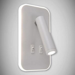 Paveikslėlis Sieninis šviestuvas Otello LED D 6W+3W WHITE 0372 K1