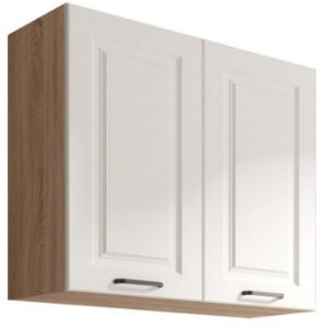 Virtuvės spintelė Smart 43g Sonoma/White Mat paveikslėlis
