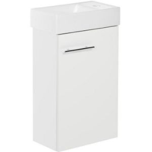 Zestaw szafka z umywalką  Smart D40 1D0S L1406 biały paveikslėlis