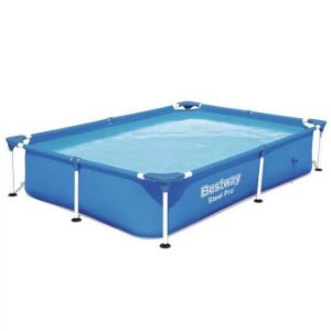 Paveikslėlis Stačiakampio formos rėminis baseinas 2,21x1,5x0,43 m 56401