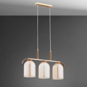 Paveikslėlis "Aris" medinis šviestuvas 3 Ł 61303 LW3