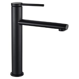 Paveikslėlis "Rea" ovalus praustuvo maišytuvas juodas