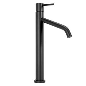 Paveikslėlis "Rea Level" aukštas praustuvo maišytuvas juodas