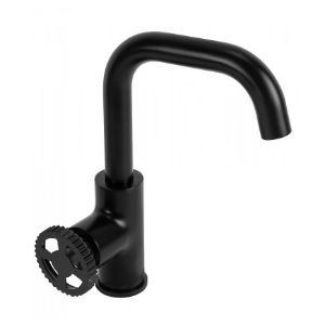 Paveikslėlis Rea Vertigo praustuvo maišytuvas aukštas juodas