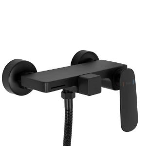 Paveikslėlis Vonios maišytuvas su vonios komplektu Rea Berg juodas