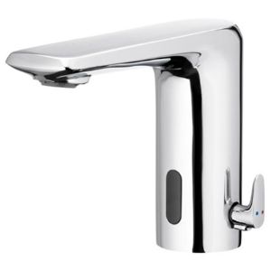 Paveikslėlis Jutiklinis praustuvo maišytuvas su išoriniu maišytuvu ir "Salto" temperatūros reguliatoriumi