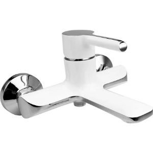 Paveikslėlis Sieninis vonios maišytuvas "Angelit", baltas chromas