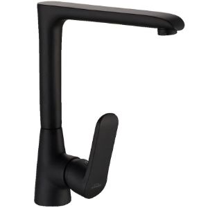 Paveikslėlis Kriauklės maišytuvas Siros juodas