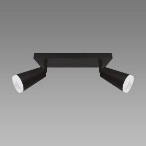 Paveikslėlis SANA GU10 2L BLACK 04144 LS2 lempa