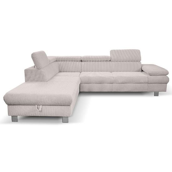Kampinė sofa su miegamąja funkcija Conti Poso 100 kairė pusė paveikslėlis