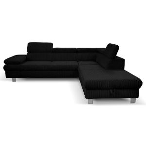 Paveikslėlis Kampinė sofa su miegamąja funkcija Conti Poso 135 dešinėje pusėje