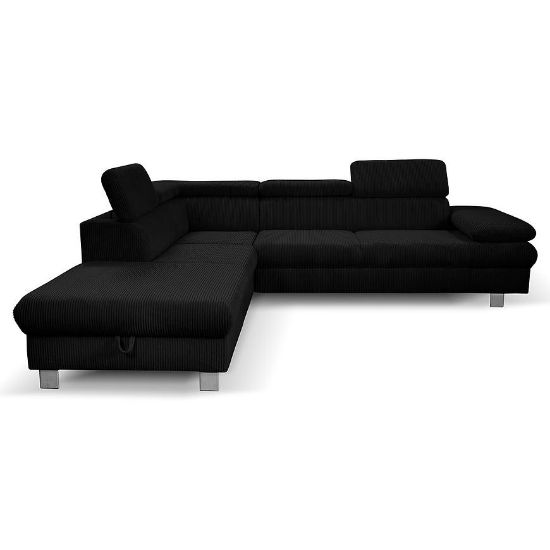 Kampinė sofa su miegamąja funkcija Conti Poso 135 kairė pusė paveikslėlis