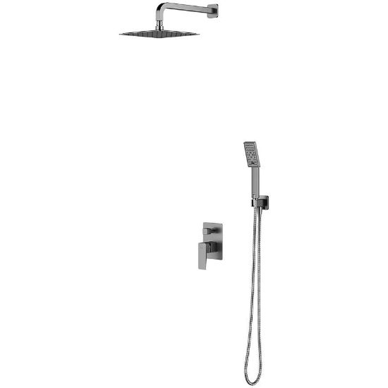 System prysznicowy podtynkowy Parma SYSPM21IN nikiel  paveikslėlis