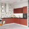 Virtuvinė spintelė Katrin W60 P/L plytų raudonos spalvos paveikslėlis