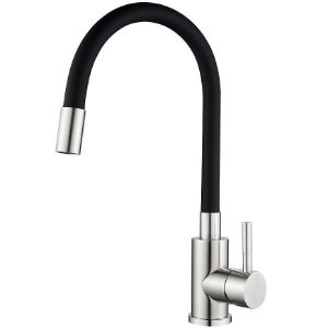 Paveikslėlis Samba Inox kriauklės maišytuvas juodas