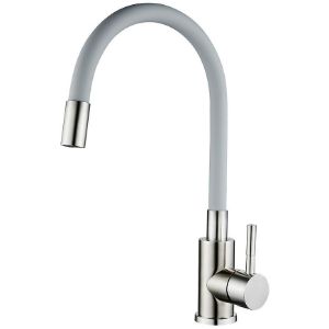 Paveikslėlis Samba Inox kriauklės maišytuvas pilkos spalvos