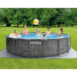 Paveikslėlis Greywood Prism 4,57x1,22 m rėminis baseinas su siurbliu 26742NP