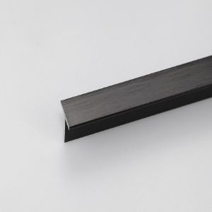 Paveikslėlis Aliuminio T profilis juodas 15x15x1000