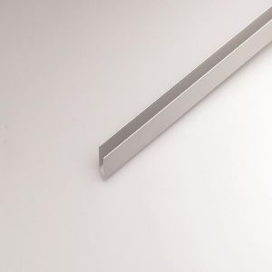 Paveikslėlis Aliuminio U-profilis sidabrinis 10x10x1000